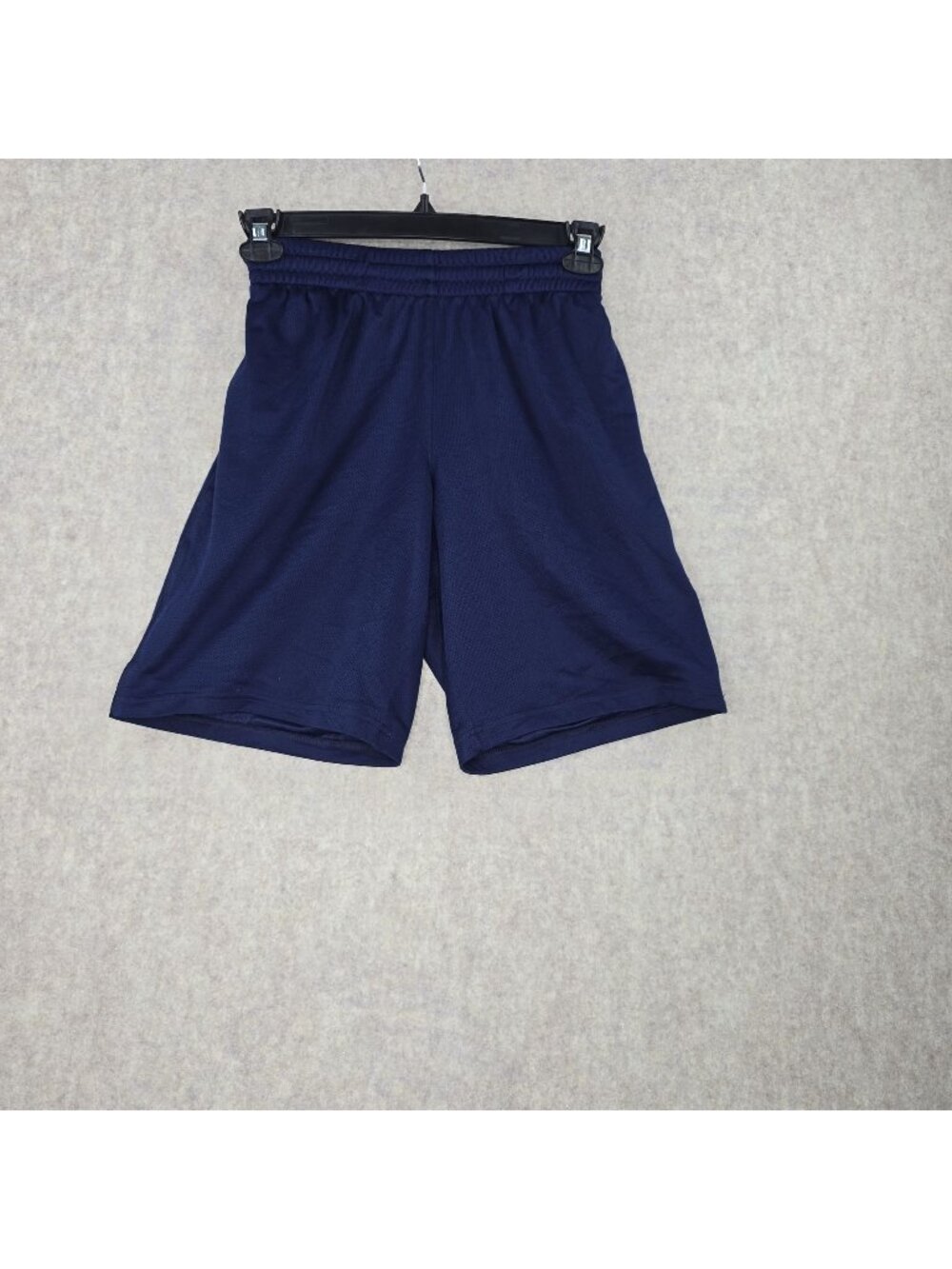 Tek Gear Boys Athletic Mesh Shorts Navy Size 14-16 Lightweight Elastic Waist